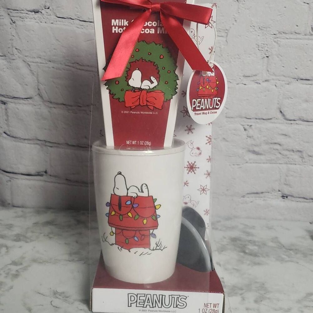 Peanuts‎ Snoopy Cup Holiday Travel Set